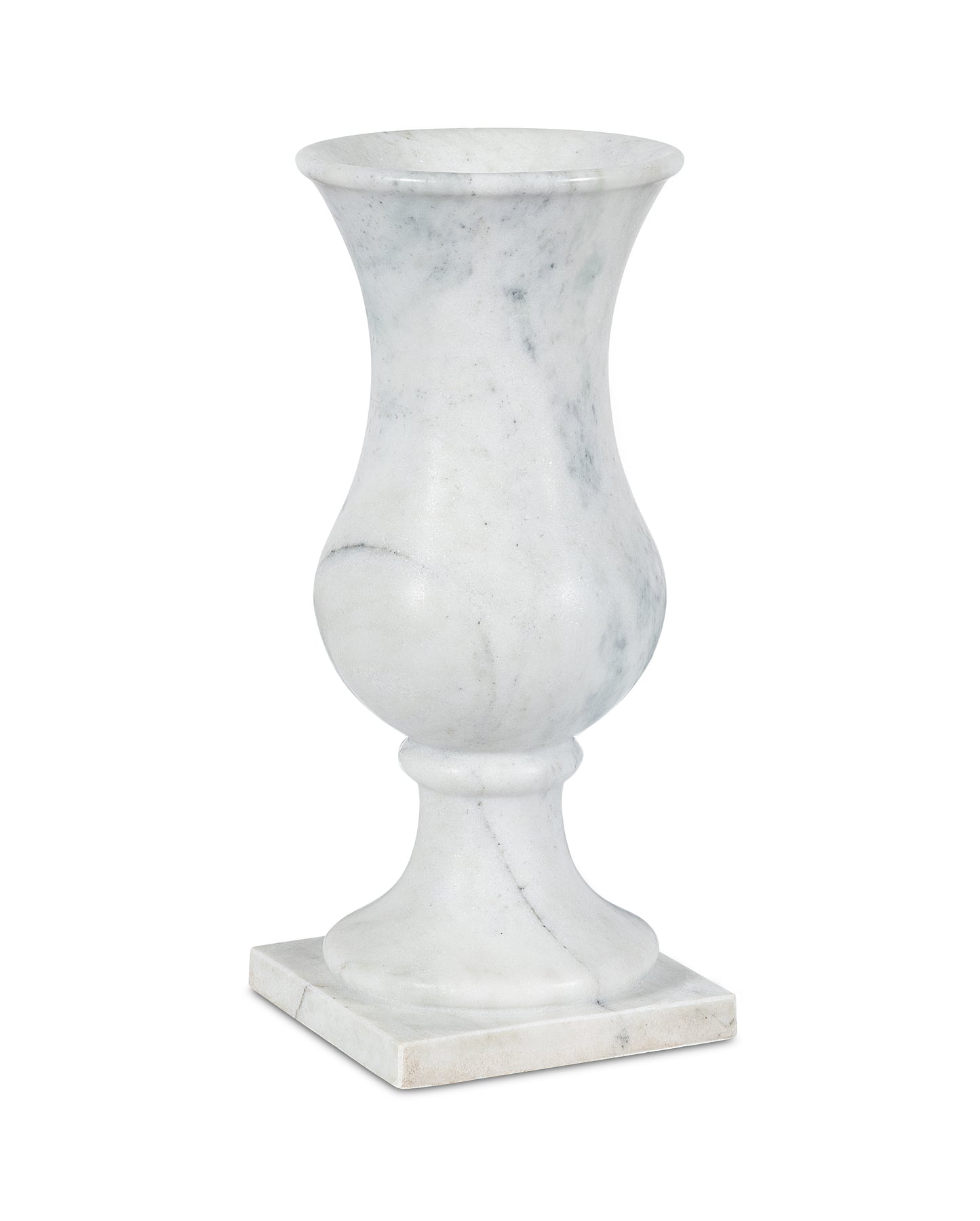 Maitland-Smith Ambaji Vase in White