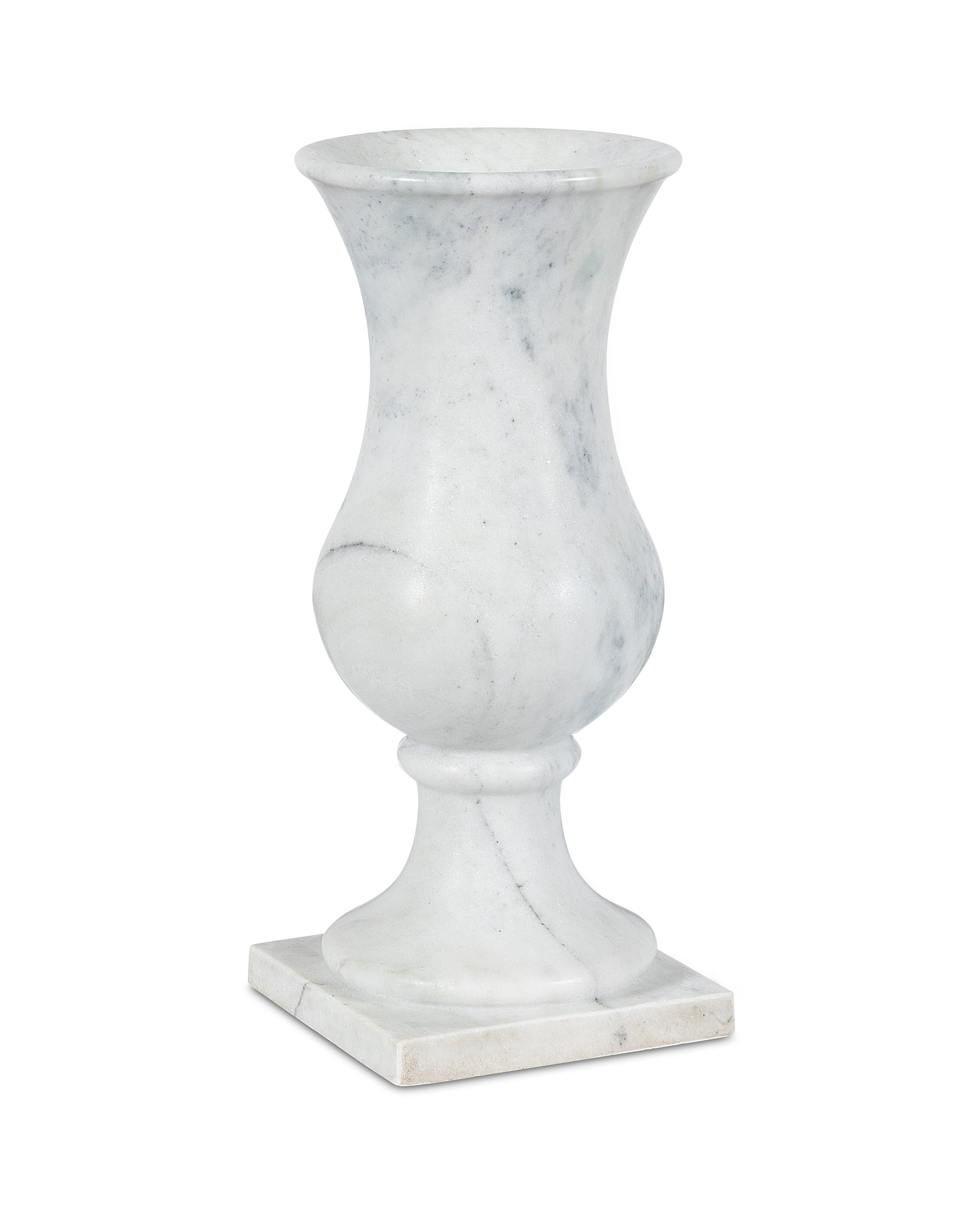 Maitland-Smith Ambaji Vase in White