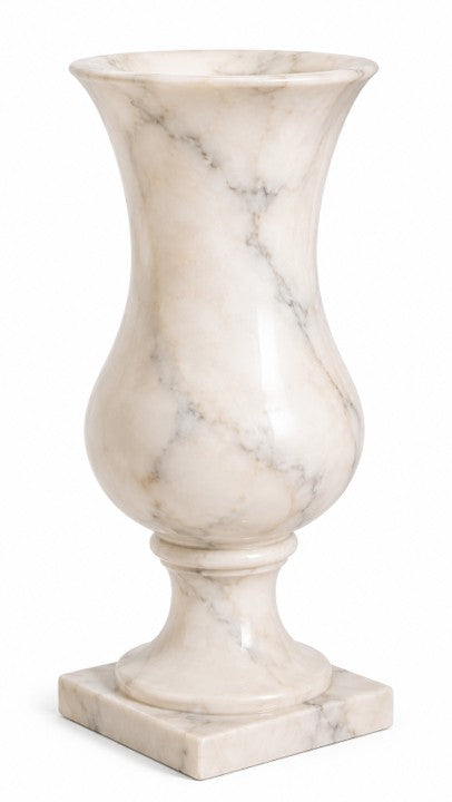 Maitland-Smith Michaelangelo Vase in White