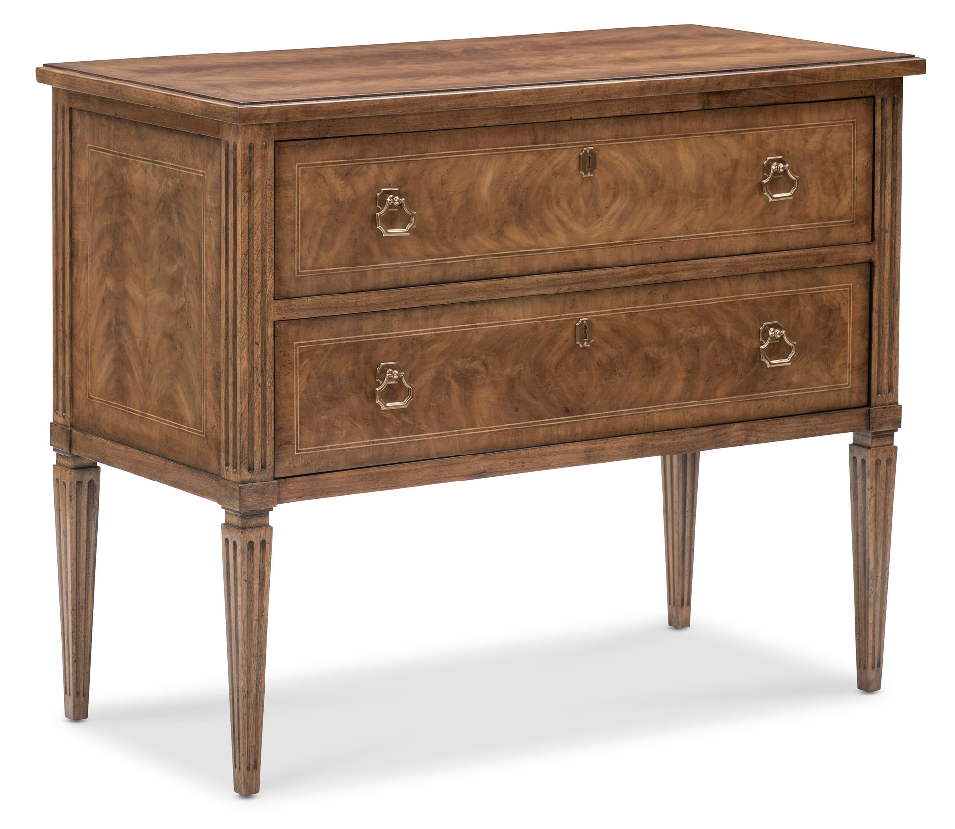 Maitland-Smith Ravenscourt Chest in Brass