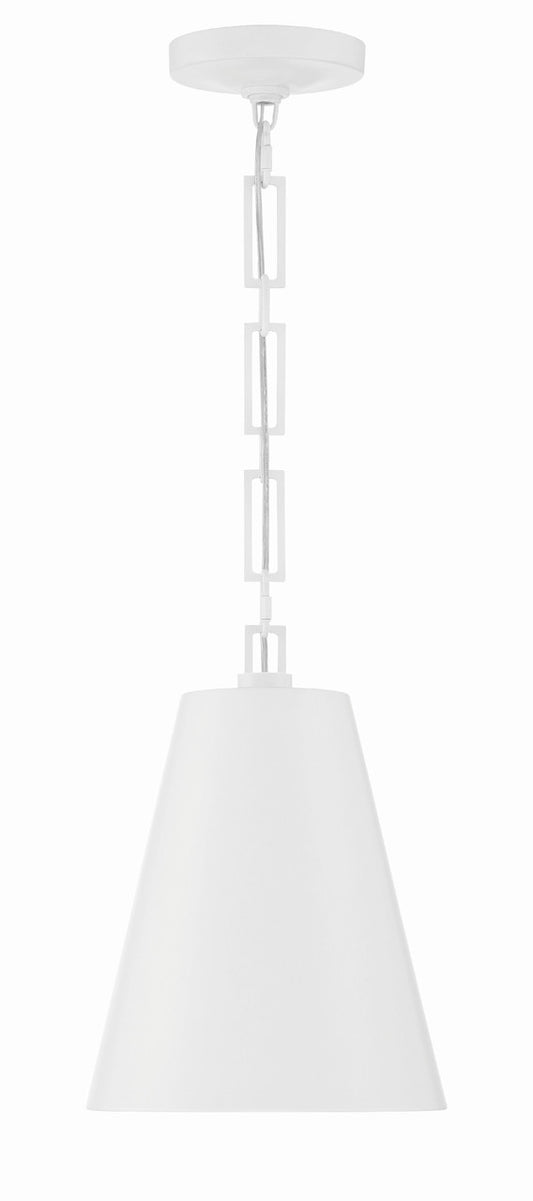 Alston 2 Light Mini Pendant - Matte Black & Antique Gold