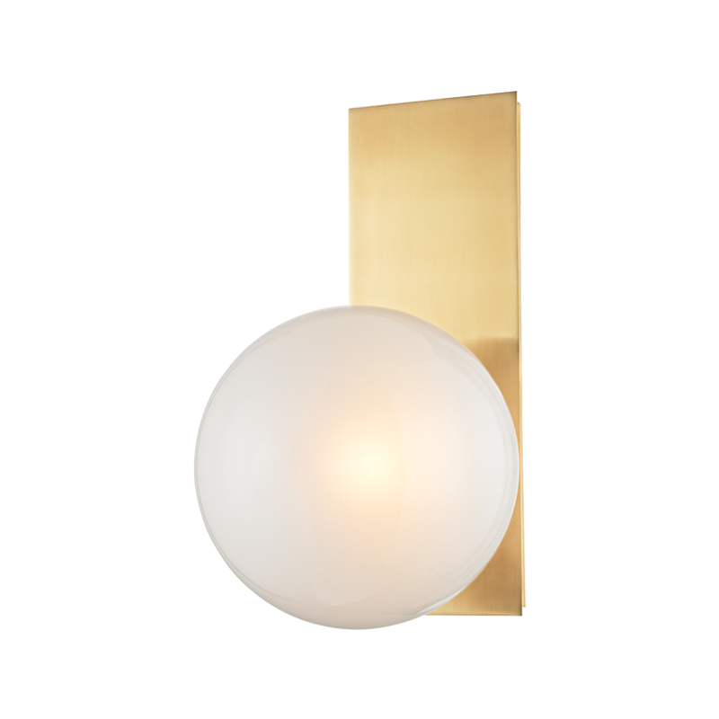 Hudson Valley Hinsdale Wall Sconce Antique Brass