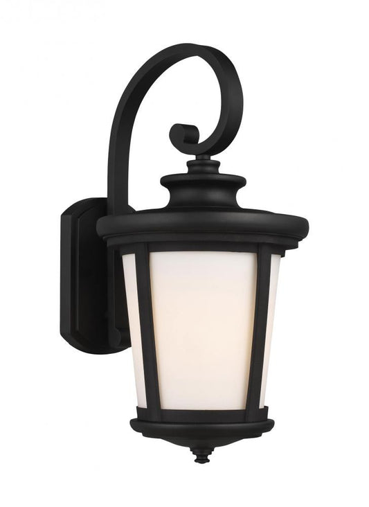 Generation Lighting Eddington Large One Light Outdoor Wall Lantern Black