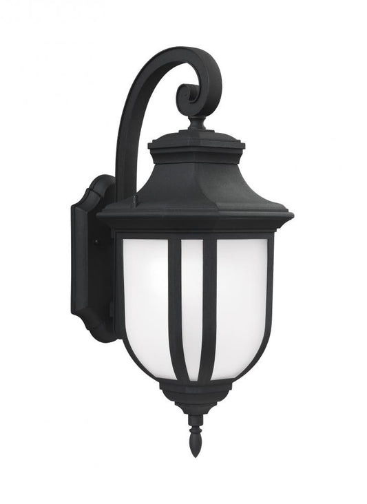 Generation Lighting Childress Large One Light Outdoor Wall Lantern Black