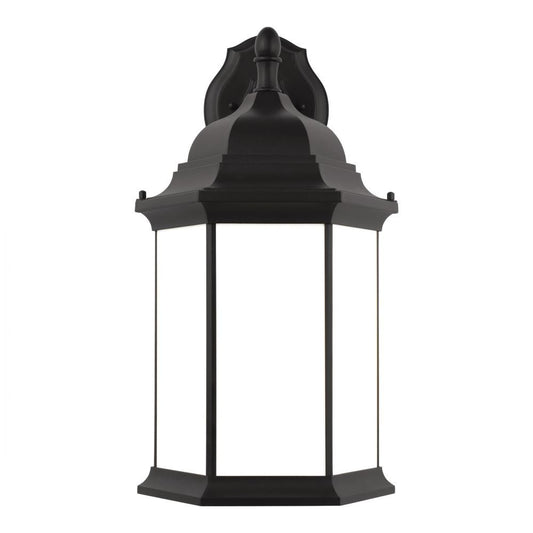 Generation Lighting Sevier Extra Large One Light Downlight Outdoor W Black