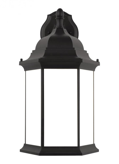 Generation Lighting Sevier Extra Large One Light Downlight Outdoor W Black