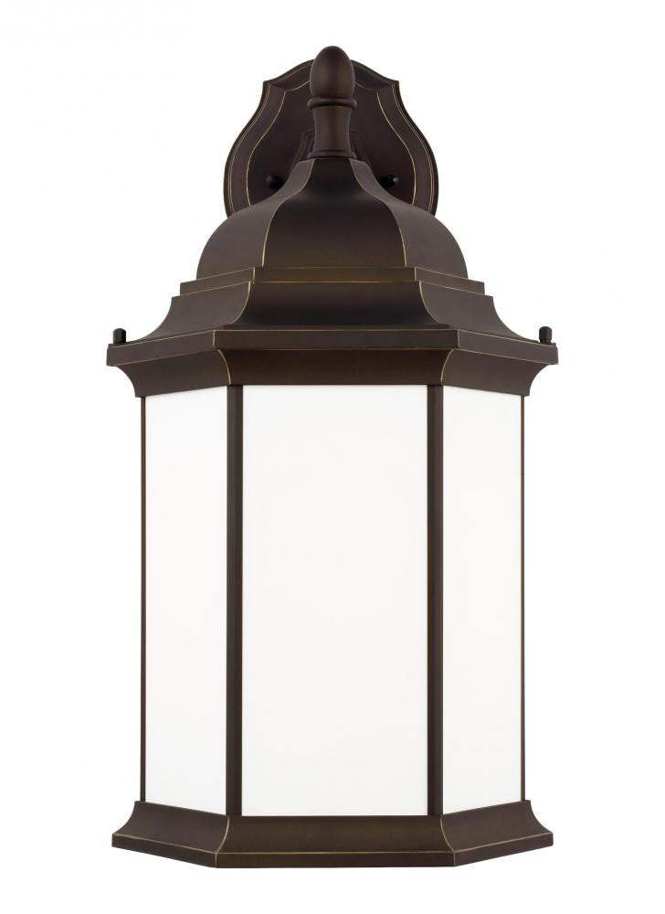 Generation Lighting Sevier Extra Large One Light Downlight Outdoor W Antique Bronze