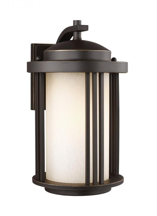 Generation Lighting Crowell Medium One Light Outdoor Wall Lantern Antique Bronze