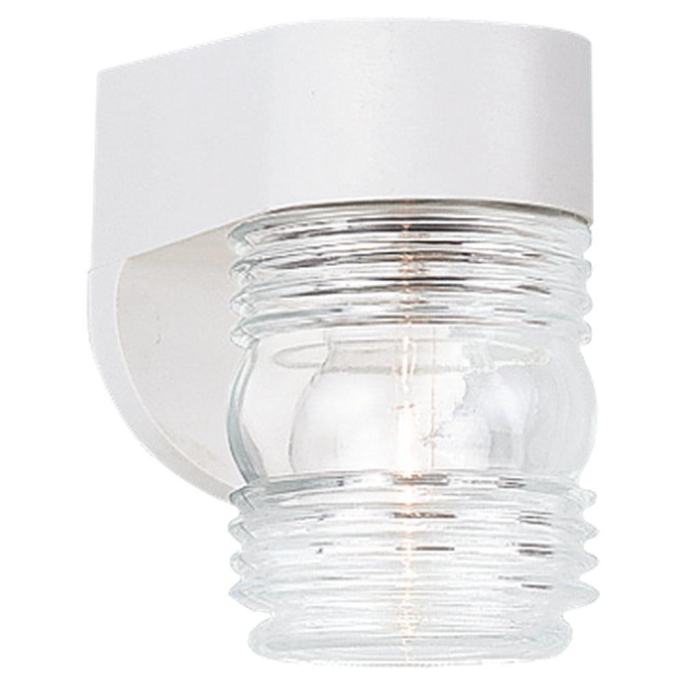 Generation Lighting One Light Outdoor Wall Lantern White