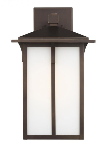 Generation Lighting Tomek Large One Light Outdoor Wall Lantern Antique Bronze