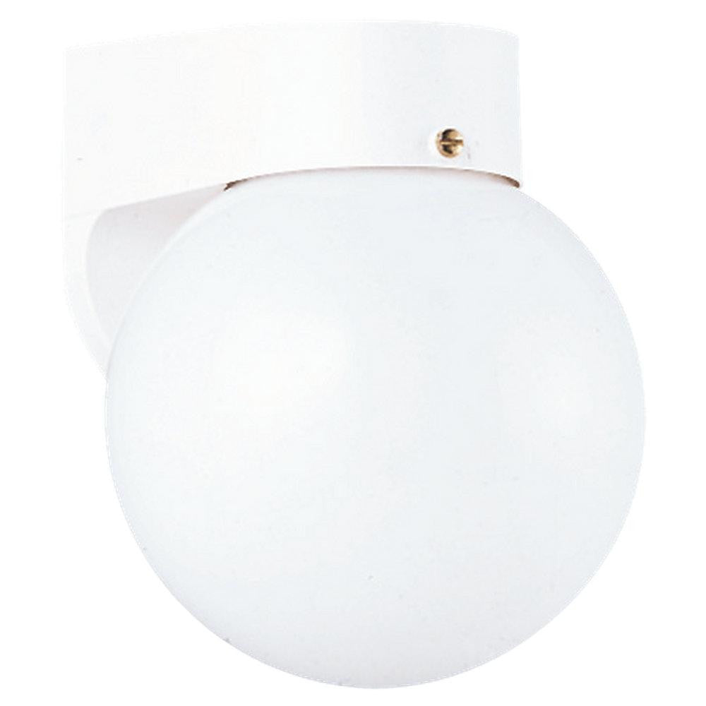 Generation Lighting One Light Outdoor Wall Lantern White