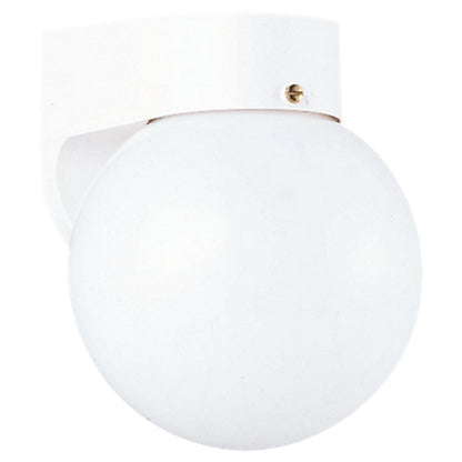 Generation Lighting One Light Outdoor Wall Lantern White