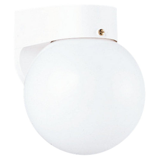Generation Lighting One Light Outdoor Wall Lantern White