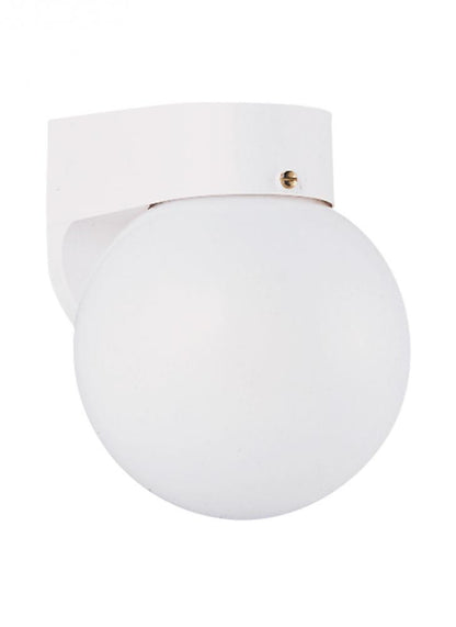 Generation Lighting One Light Outdoor Wall Lantern White
