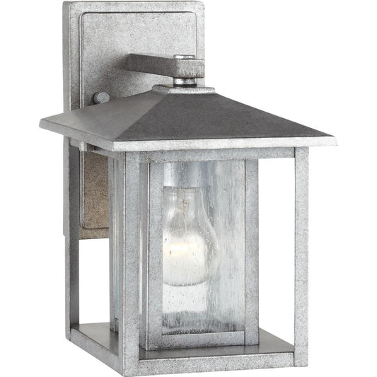 Generation Lighting Hunnington One Light Outdoor Wall Lantern Weathered Pewter