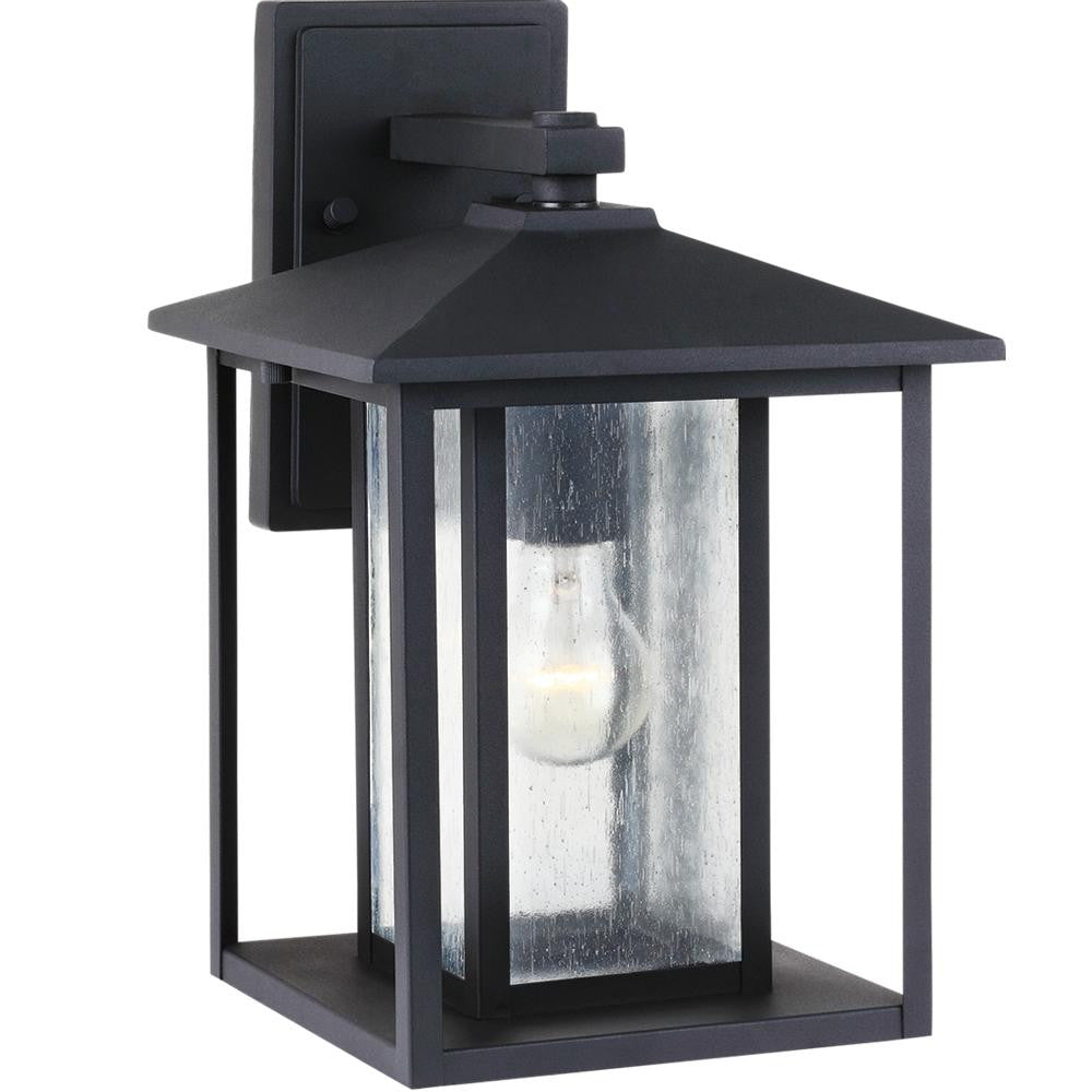 Generation Lighting Hunnington One Light Outdoor Wall Lantern Black