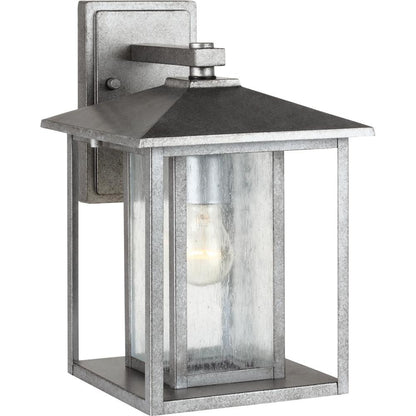 Generation Lighting Hunnington One Light Outdoor Wall Lantern Weathered Pewter