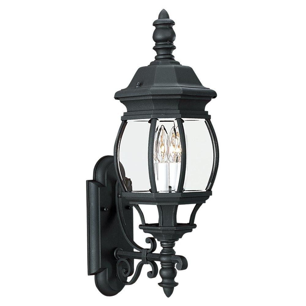 Generation Lighting Wynfield Two Light Outdoor Wall Lantern Black