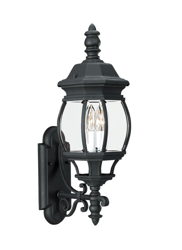 Generation Lighting Wynfield Two Light Outdoor Wall Lantern Black