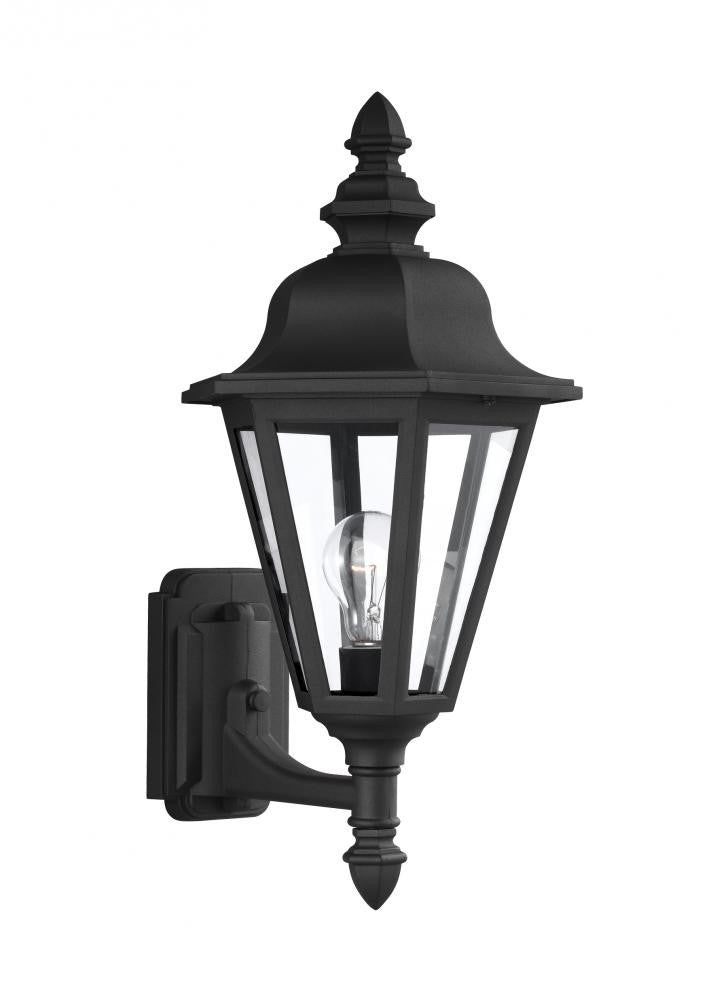 Generation Lighting Brentwood One Light Outdoor Wall Lantern Black