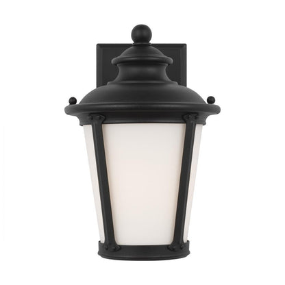 Generation Lighting Cape May Small One Light Outdoor Wall Lantern Black