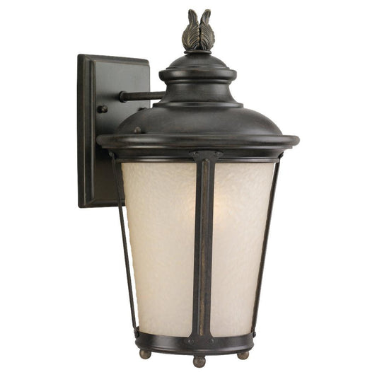 Generation Lighting Cape May Medium One Light Outdoor Wall Lantern Burled Iron