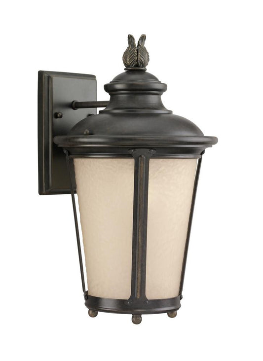 Generation Lighting Cape May Medium One Light Outdoor Wall Lantern Burled Iron