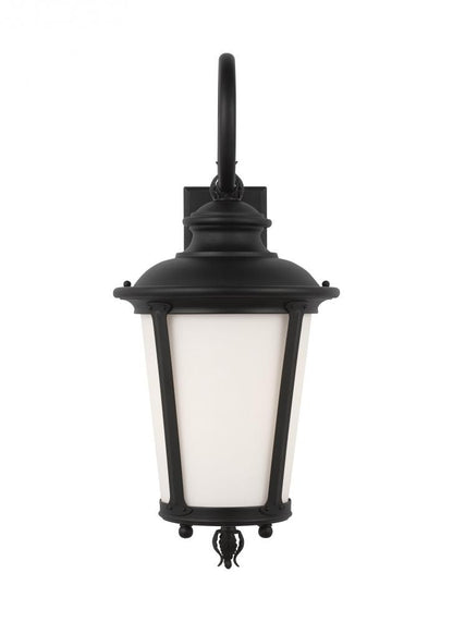 Generation Lighting Cape May Large One Light Outdoor Wall Lantern Black