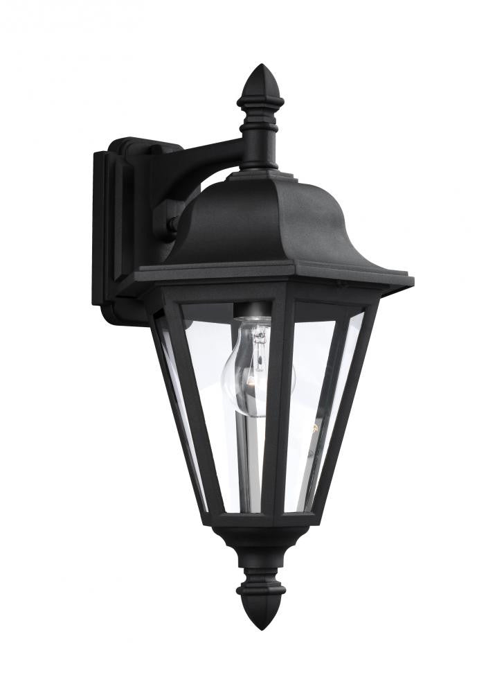 Generation Lighting Brentwood One Light Outdoor Wall Lantern Black