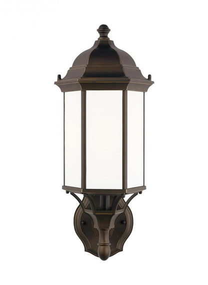 Generation Lighting Sevier Medium One Light Uplight Outdoor Wall Lan Antique Bronze