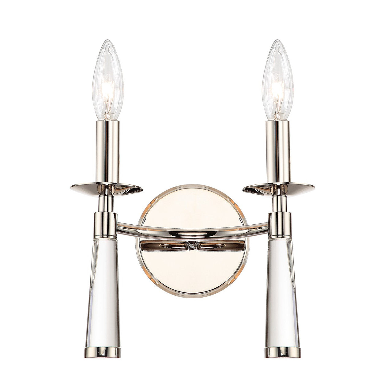 Crystorama Baxter Wall Sconce Aged Brass
