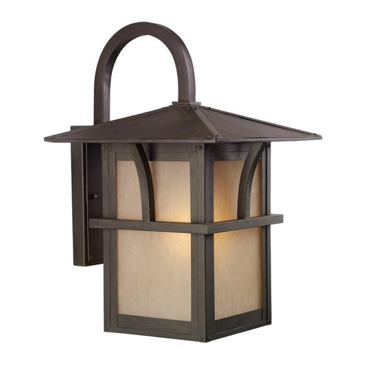 Generation Lighting Medford Lakes One Light Outdoor Wall Lantern Statuary Bronze