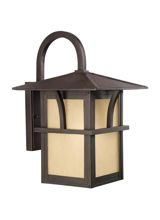 Generation Lighting Medford Lakes One Light Outdoor Wall Lantern Statuary Bronze