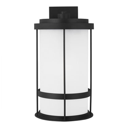 Generation Lighting Wilburn Extra Large One Light Outdoor Wall Lante Black