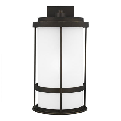 Generation Lighting Wilburn Extra Large One Light Outdoor Wall Lante Antique Bronze