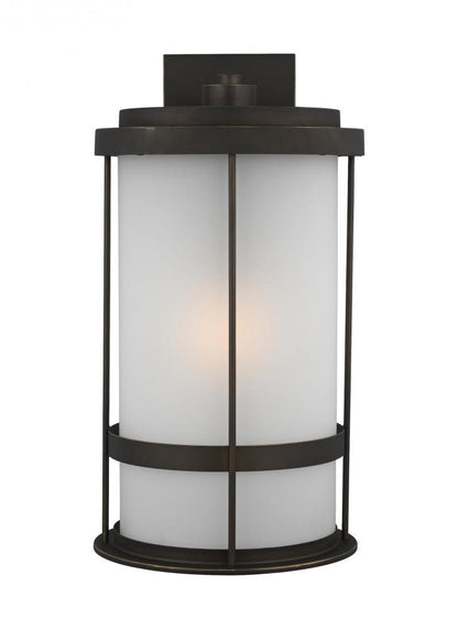 Generation Lighting Wilburn Extra Large One Light Outdoor Wall Lante Antique Bronze