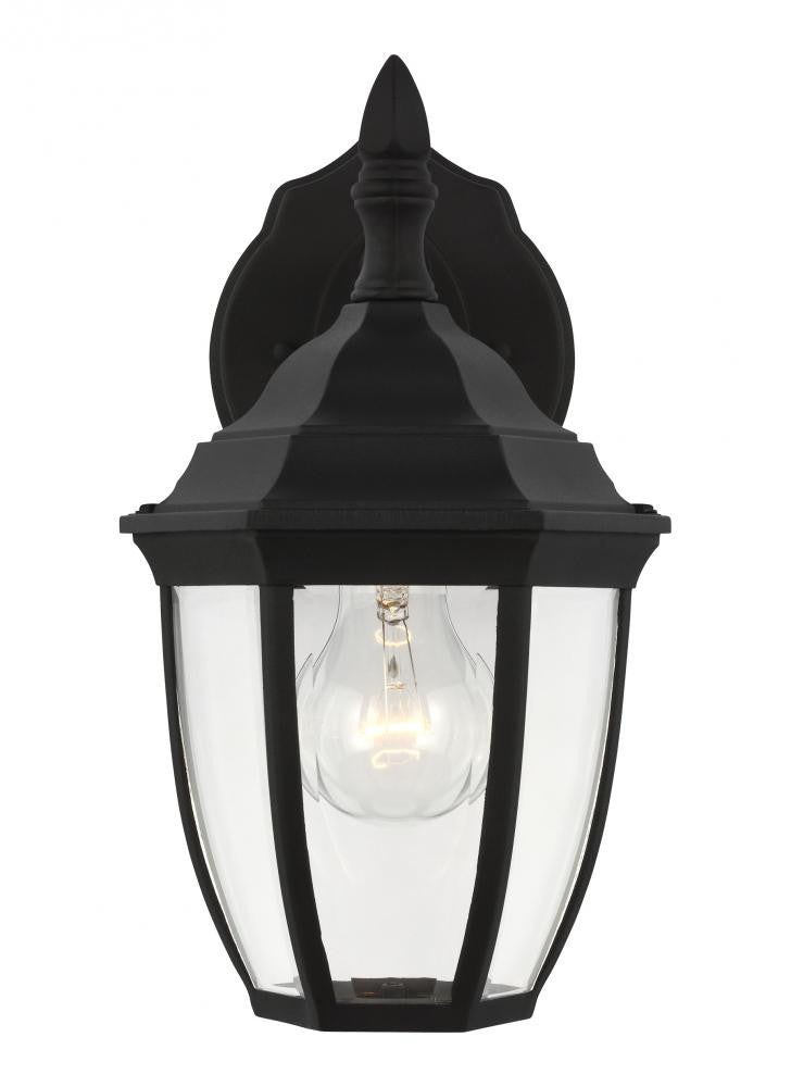 Generation Lighting Bakersville Small One Light Outdoor Wall Lantern Black