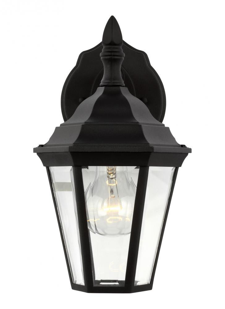 Generation Lighting Bakersville Small One Light Outdoor Wall Lantern Black