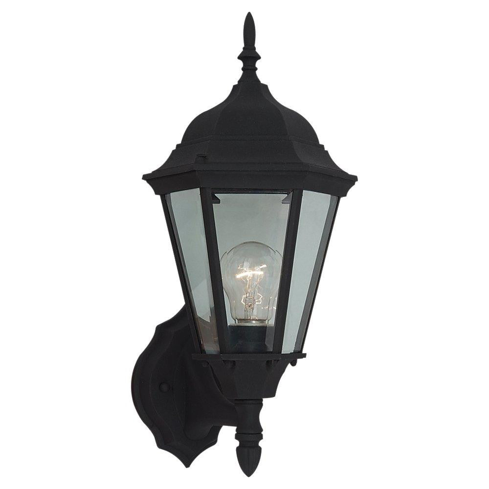 Generation Lighting Bakersville One Light Outdoor Wall Lantern Black