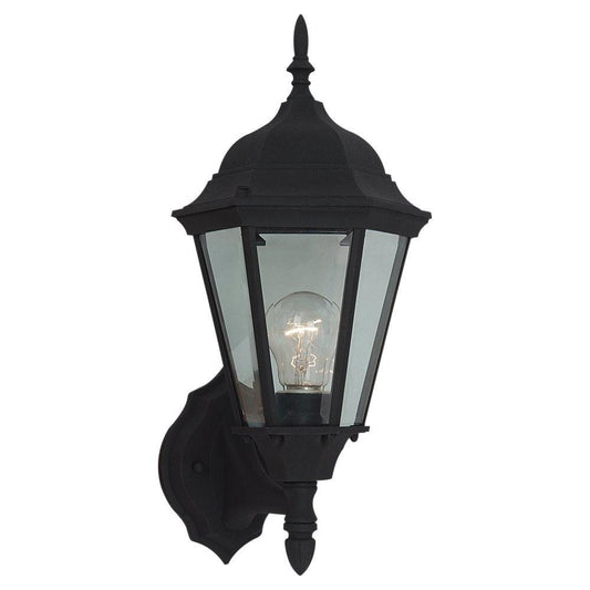 Generation Lighting Bakersville One Light Outdoor Wall Lantern Black