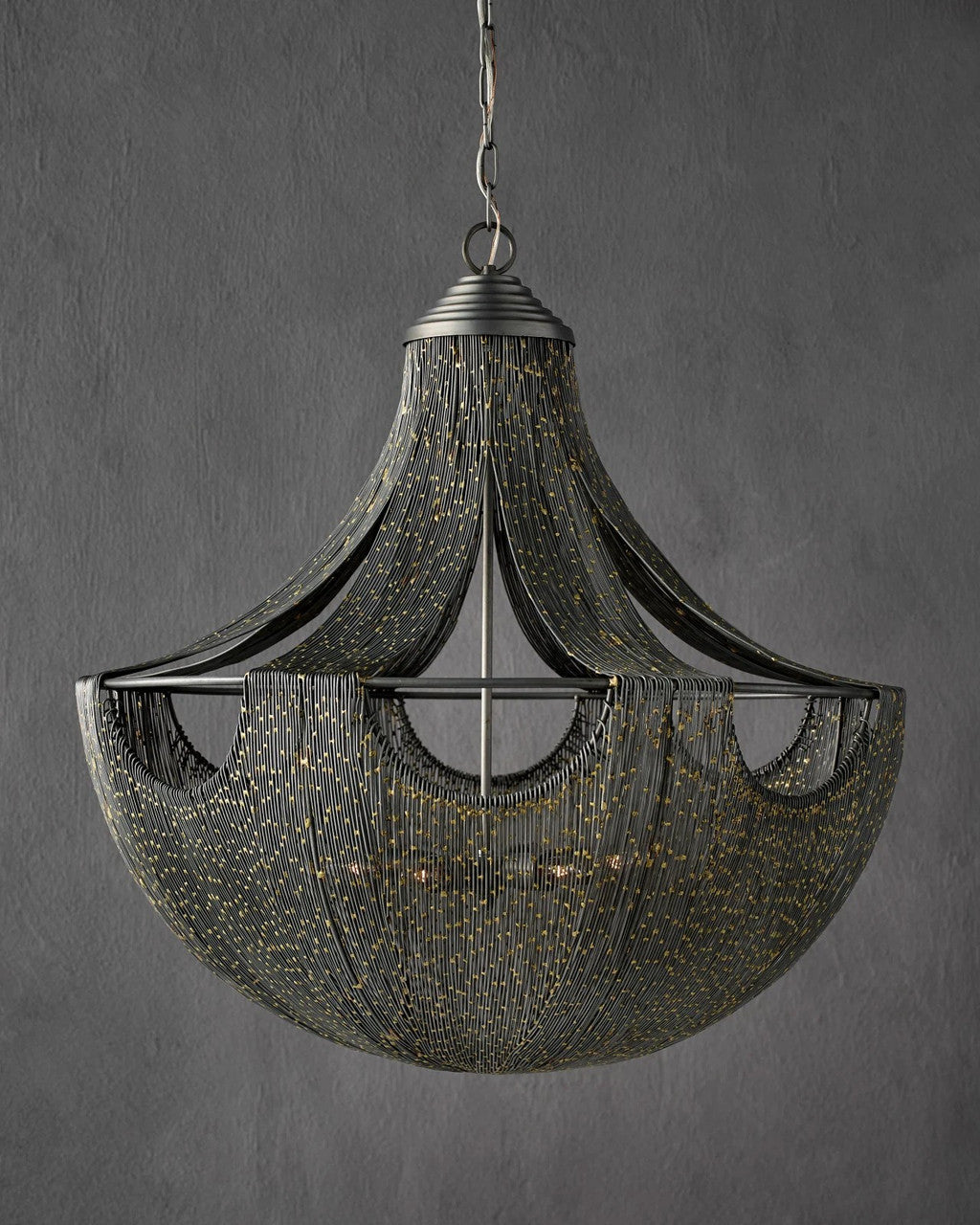 Eduardo Chandelier, Currey and Company (9000-0018 KFWA)