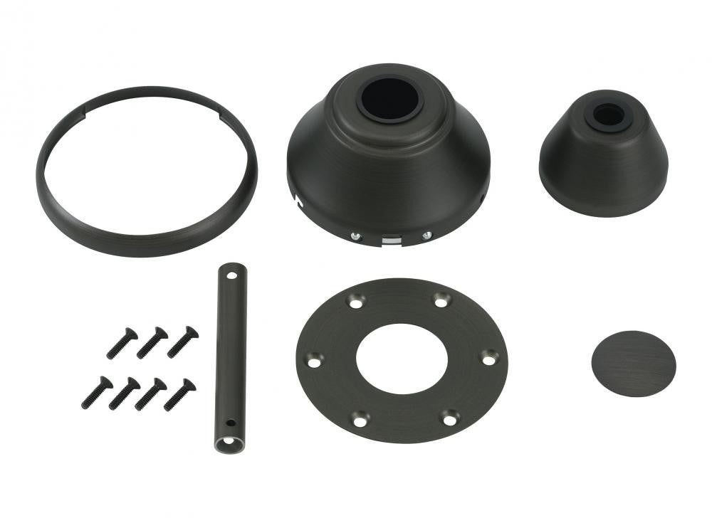Visual Comfort Fan Maverick 88-in Fan Finish Kit Aged Pewter