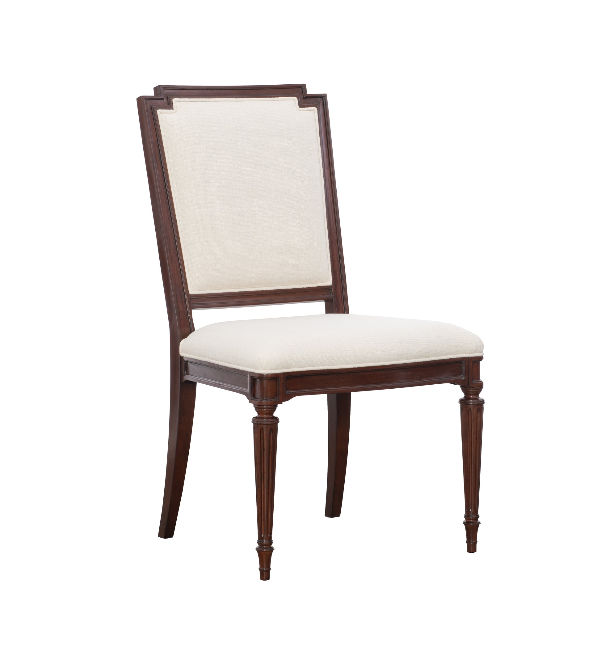 Maitland-Smith Evan Side Chair Mahogany