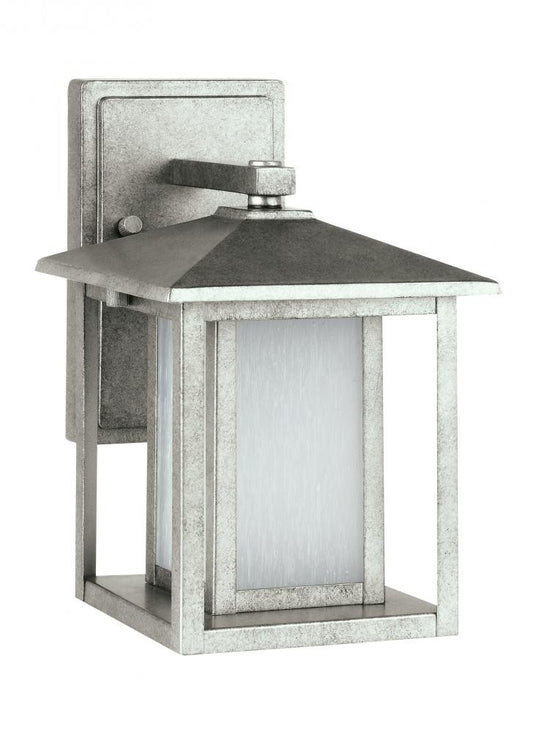 Generation Lighting Hunnington One Light Outdoor Wall Lantern Weathered Pewter