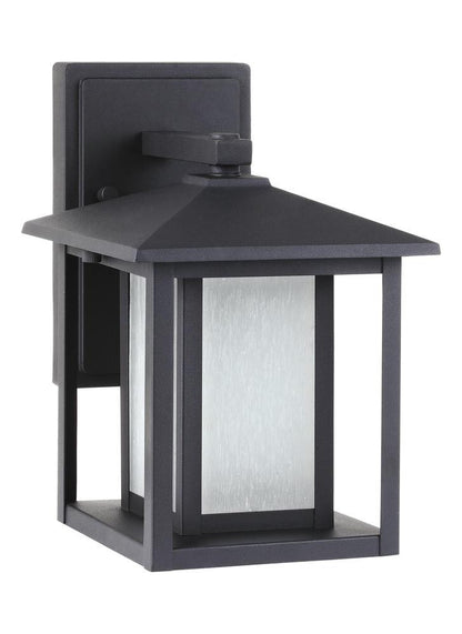 Generation Lighting Hunnington Small LED Outdoor Wall Lantern Black