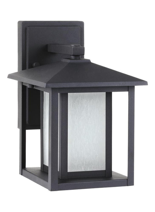 Generation Lighting Hunnington Small LED Outdoor Wall Lantern Black
