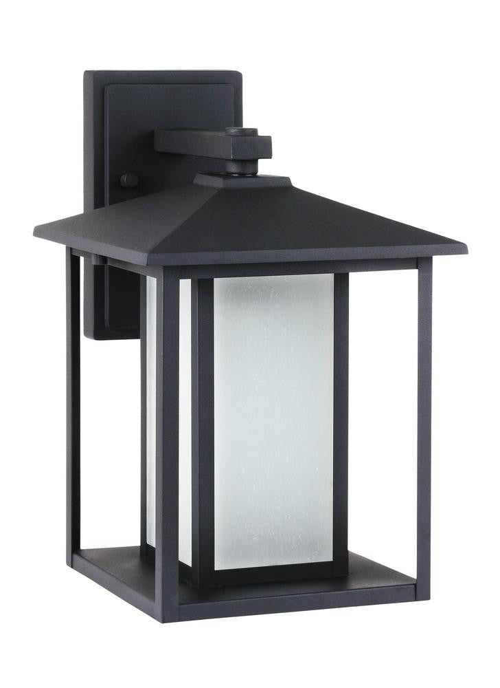 Generation Lighting Hunnington One Light Outdoor Wall Lantern Black