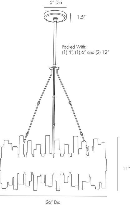 Chandeliers-Arteriors Home-89094