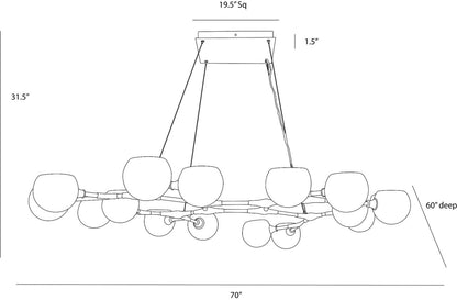 Chandeliers-Arteriors Home-89103