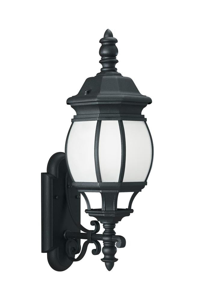 Generation Lighting Wynfield One Light Outdoor Wall Lantern Black